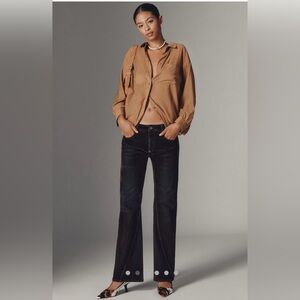 Pilcro Dark Brown Jeans